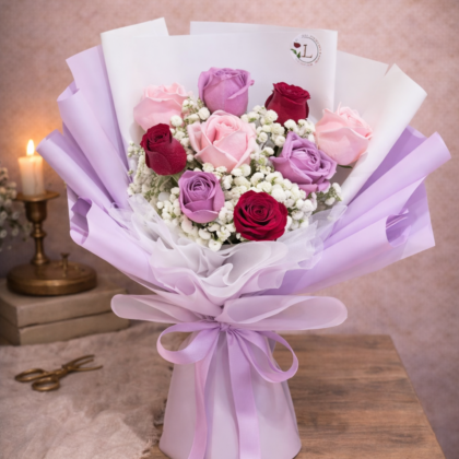 Red Pink Roses
