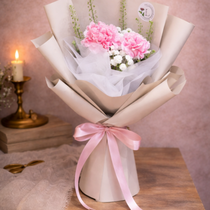 Carnations with fillers