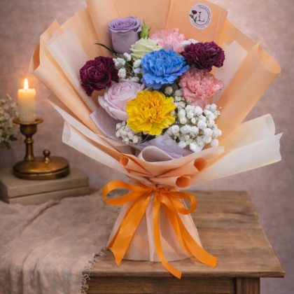 Colored Roses