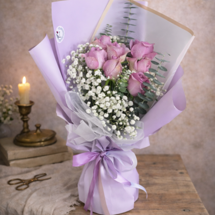 Purple Roses