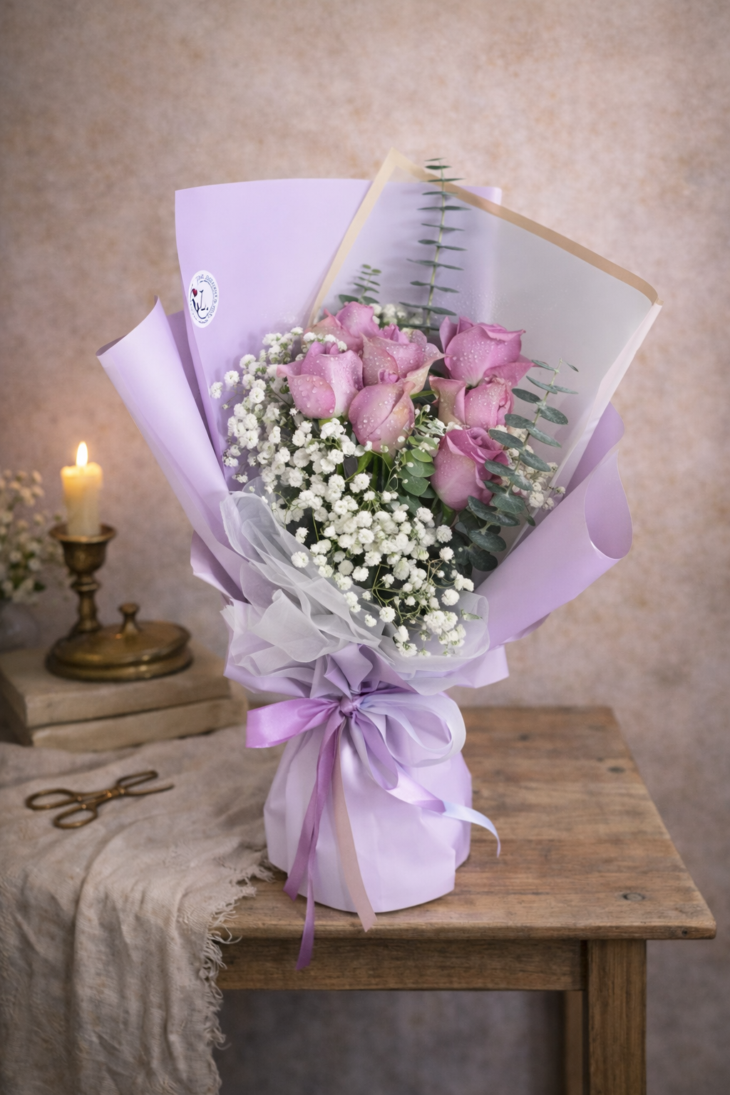 Purple Roses