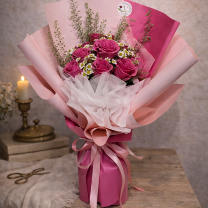 Dark Pink Roses