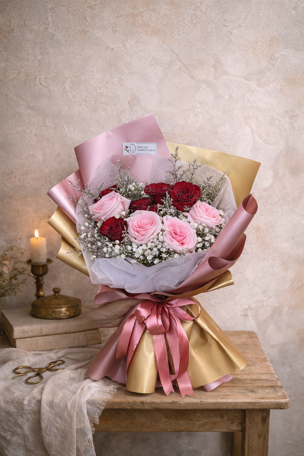 Red Pink Roses